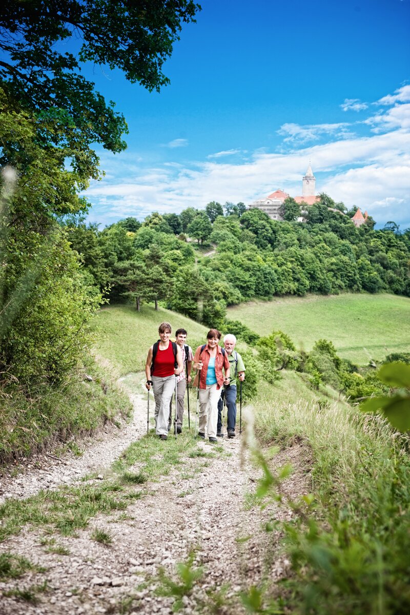 Wandern rund um die Leuchtenburg im Saaletal