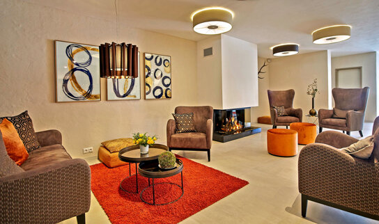 Lobby des Hotels Bavaria