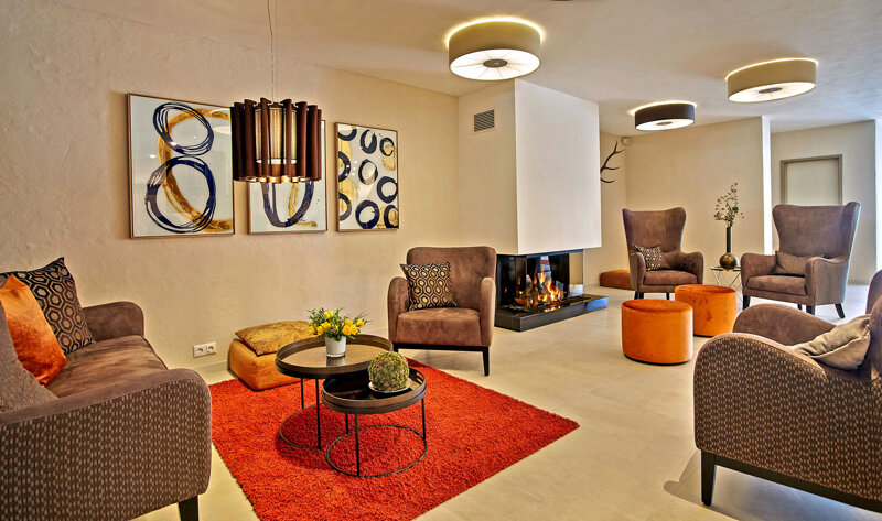 Lobby des Hotels Bavaria