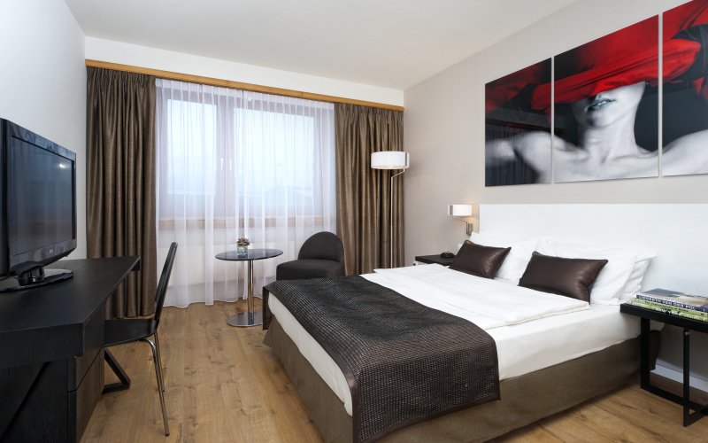 Wyndham Stuttgart Airport Messe Zimmer Doppelzimmer