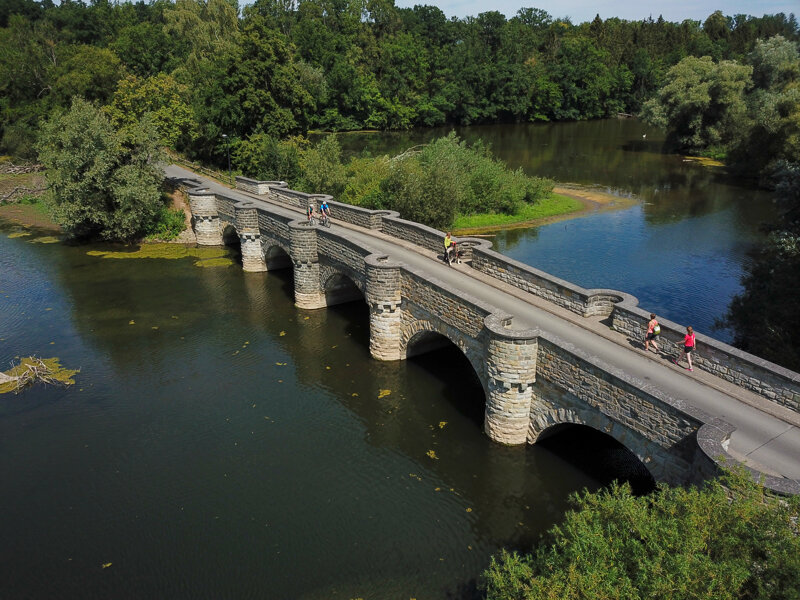 Der Möhnesee nahe Warstein im Sauerland