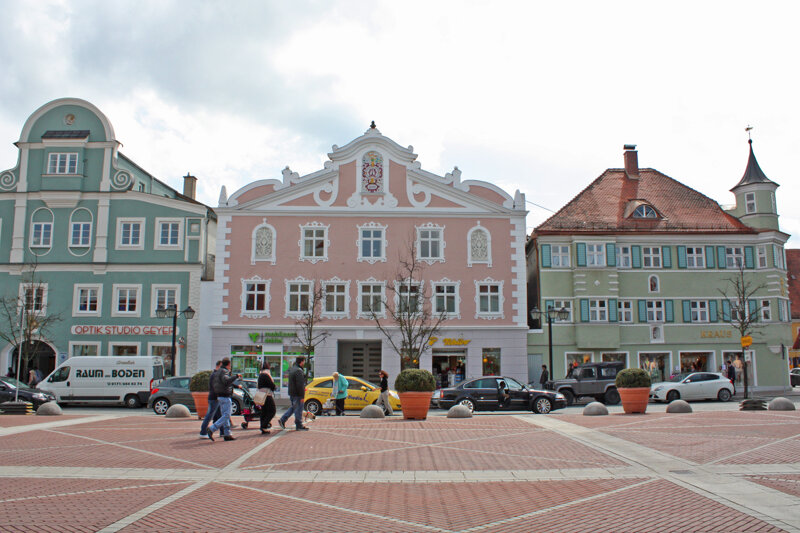 Marktplatz Erding – Historisches Stadtbild