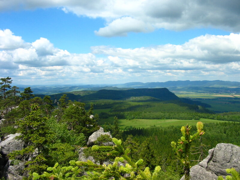 Heuscheuergebirge (Góry Stołowe) nahe Bad Kudowa