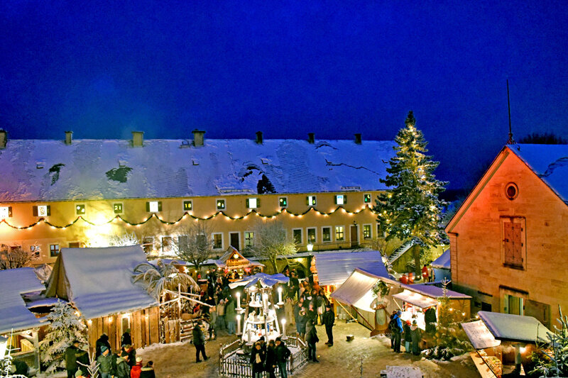 Weihnachtsmarkt auf der Festung Königstein © Festung Königstein GmbH