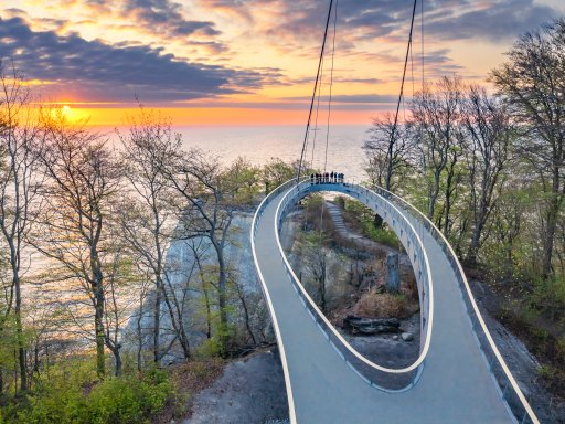 Skywalk am Kreidefelsen: nah an Rügens Himmel