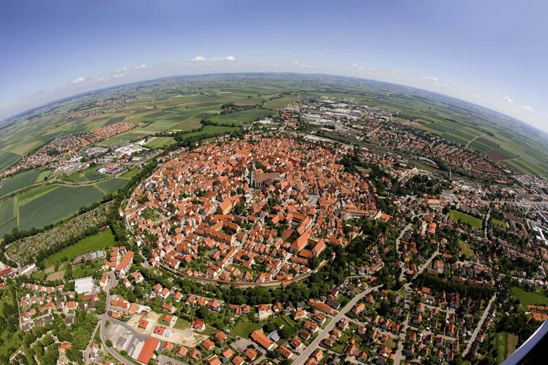 Luftansicht Nördlingen