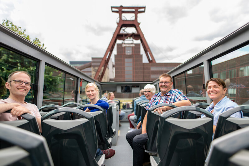 Stadtrunfahrt Essen mit Zeche Zollverein