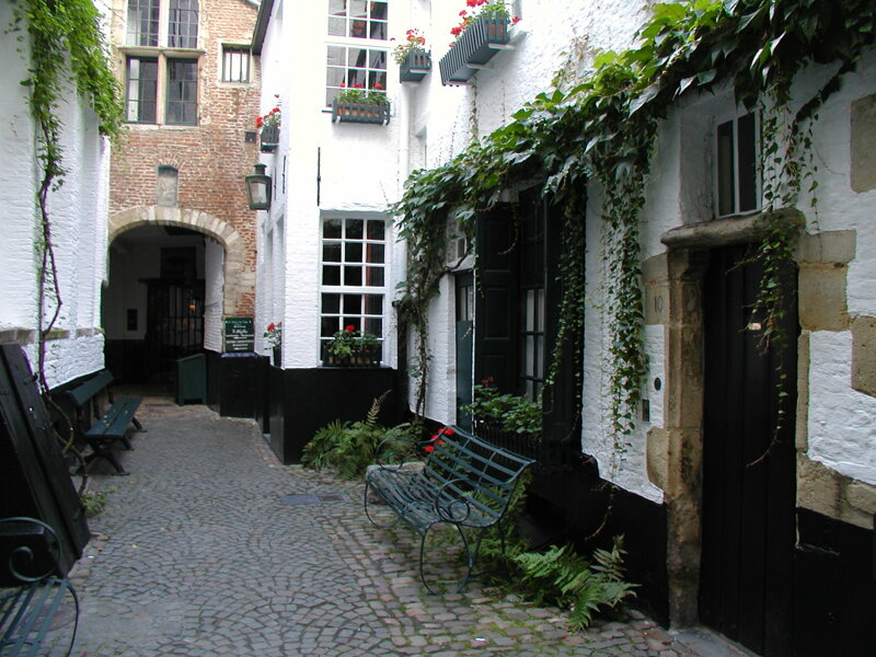 Vlaeykensgang Antwerpen – Historische Gasse in der Altstadt