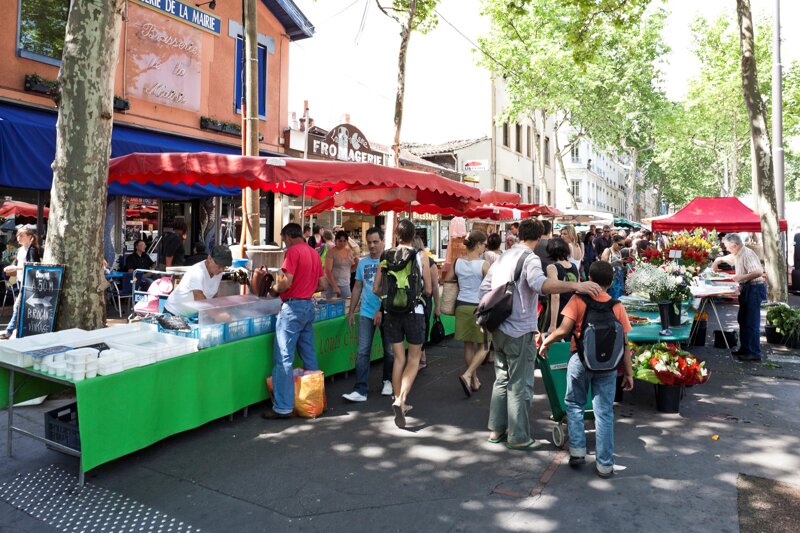 Marché de la Croix- Rousse -Lyon Tourisme et Congrés, Brice Robert