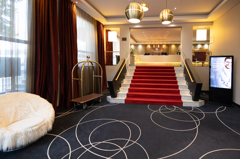 Rezeption in Hotel Fulda Mitte