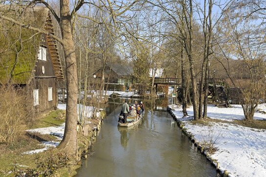 Kahnfahrt Winter 2