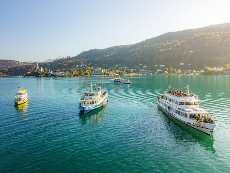 Schifffahrt auf dem Wörthersee ab Pörtschach
