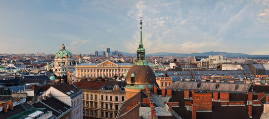 Wien von oben©WienTourismus Christian Stemper