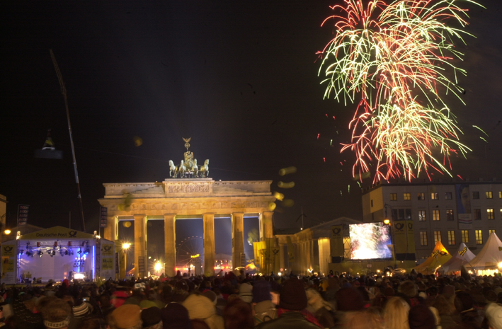 Feuerwerk Brandenburger Tor