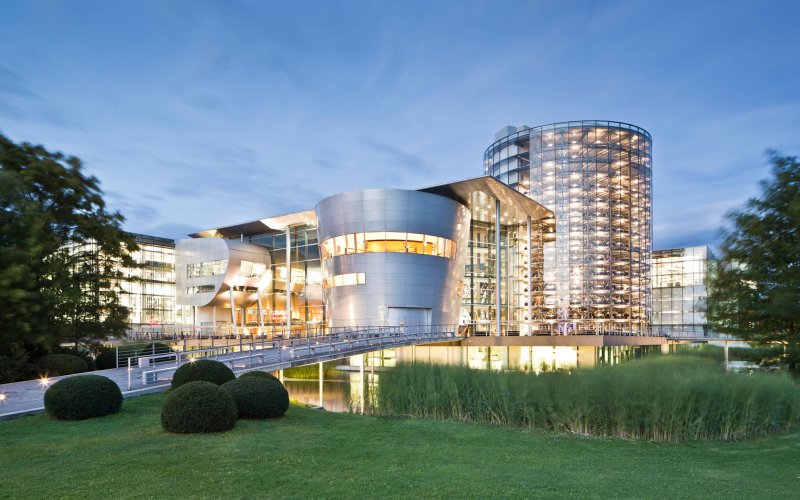 Gläserne Manufaktur Dresden Außenenasicht
