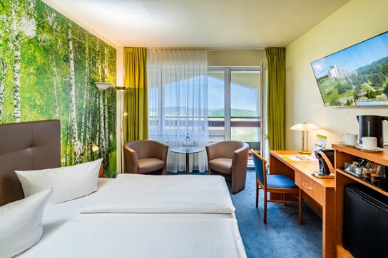 Doppelzimmer mit Panoramafenster