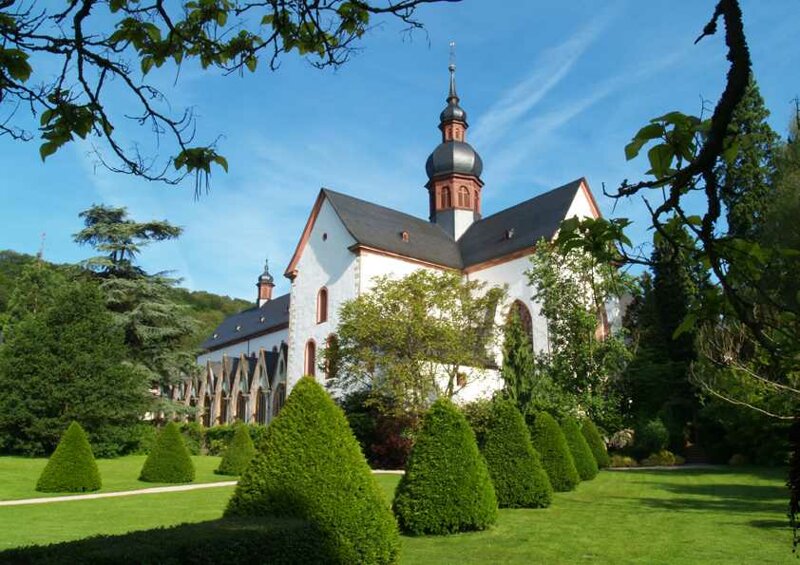 Außenansicht Kloster Eberbach im Rheingau