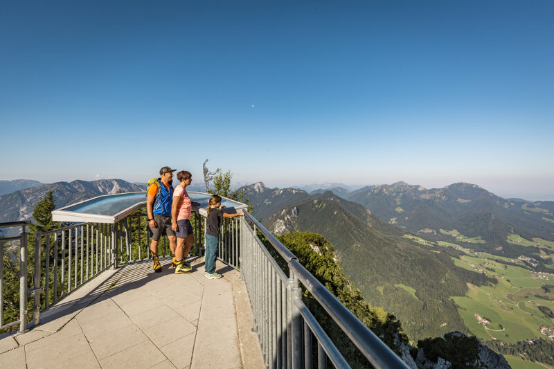 Ausblick vom Rauschberg