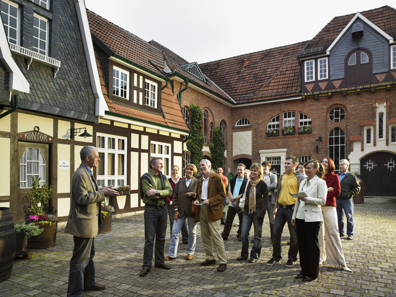 Schnapsbrennerei in Nordhausen Außenansicht