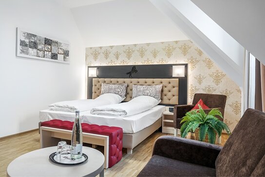 Doppelzimmer mit Sitzecke