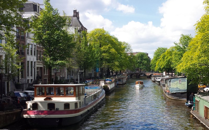 Gracht in Amsterdam