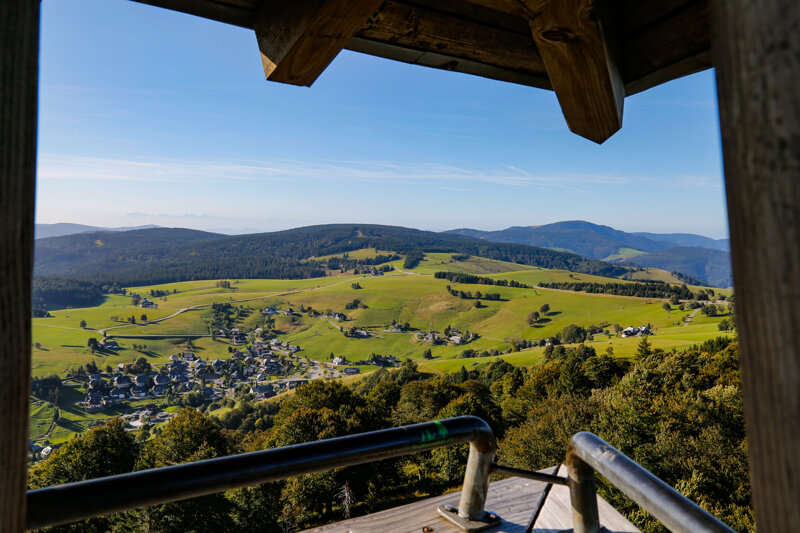 Ausblick vom Schlossbergturm 