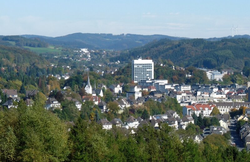 Gummersbach Vogelperspektive