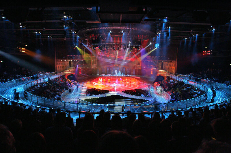 Starlight Express Theater von Bühne