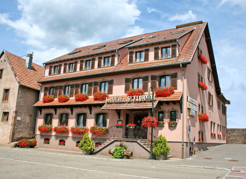 Außenansicht des Hostellerie Saint Florent