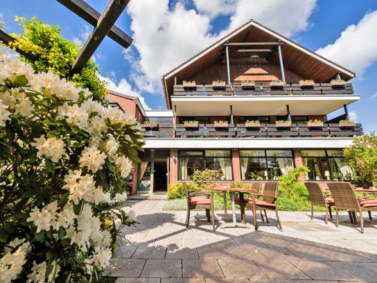 Fassade des Hotels Heide Kröpke