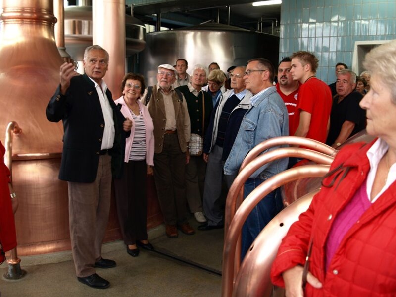 Brauerei-Führung in der Brauerei zum Kuchlbauer