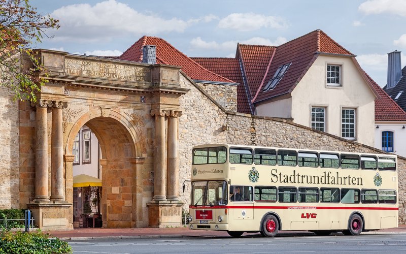 Osnabrück Historischer Doppeldeckerbus