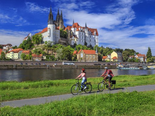 Entdecken Sie Meißen gemütlich vom Elbufer aus