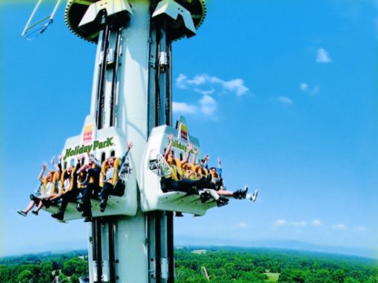 Free Fall Tower C Plopsa Parks