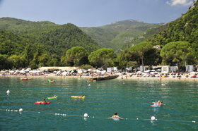 Medveja Strand vom Meer c TZO