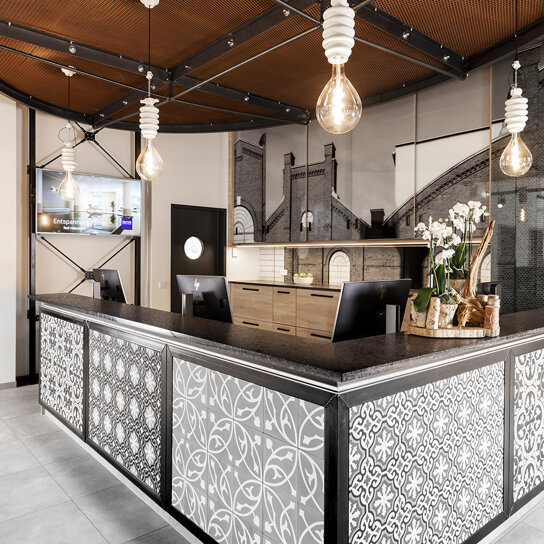 Rezeption des Dorint Hotel Düren