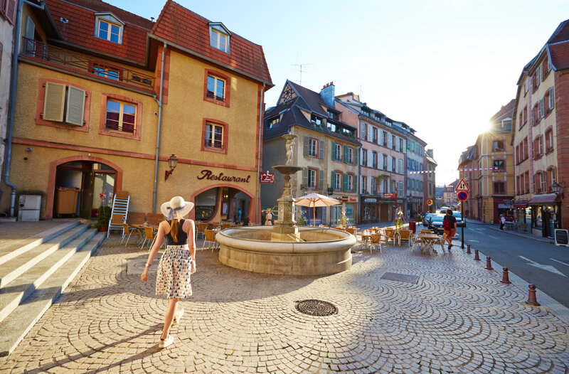 Belfort – lebhafter Stadtplatz