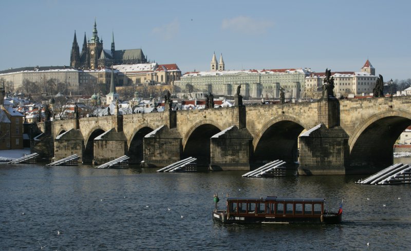 Prag im Winter