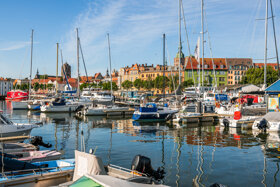 Citymarina in der Hansestadt Stralsund 1 Citymarina in the Hanseatic City of Stralsund 1 c TMV-Tiemann