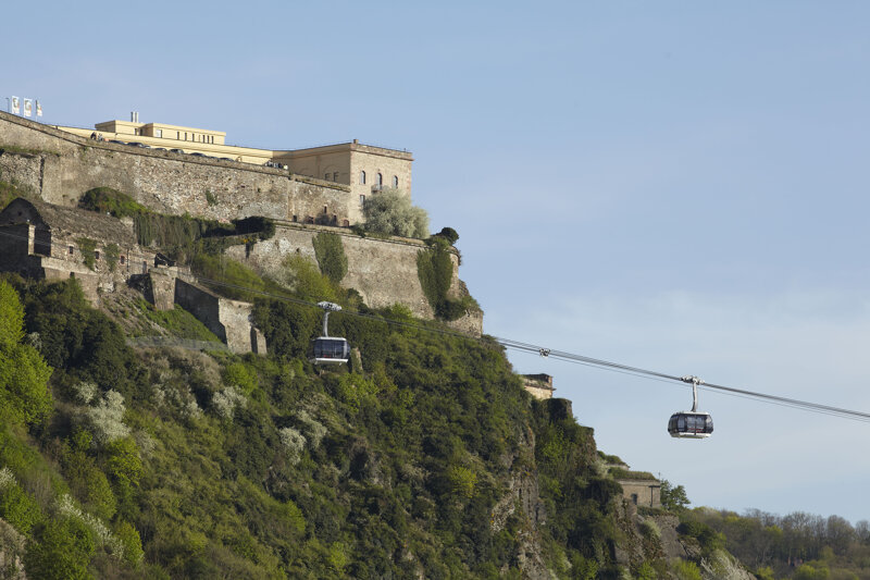 Seilbahn zur Festung Ehrenbreitstein