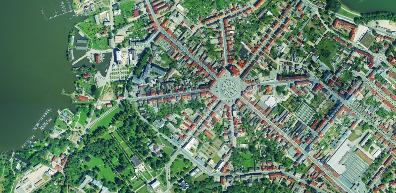 Neustrelitz von oben