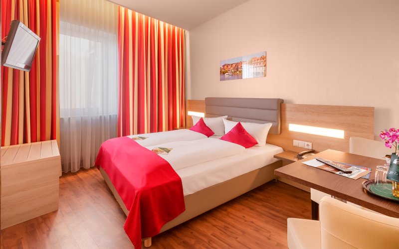 Bamberg Hotel National Doppelzimmer Zimmer
