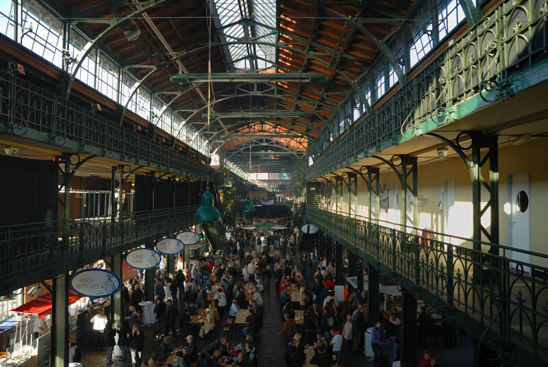 Hamburger Fischmarkt am Morgen