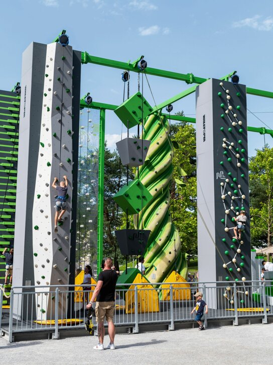 Kletterwand © Lennard Kugeler