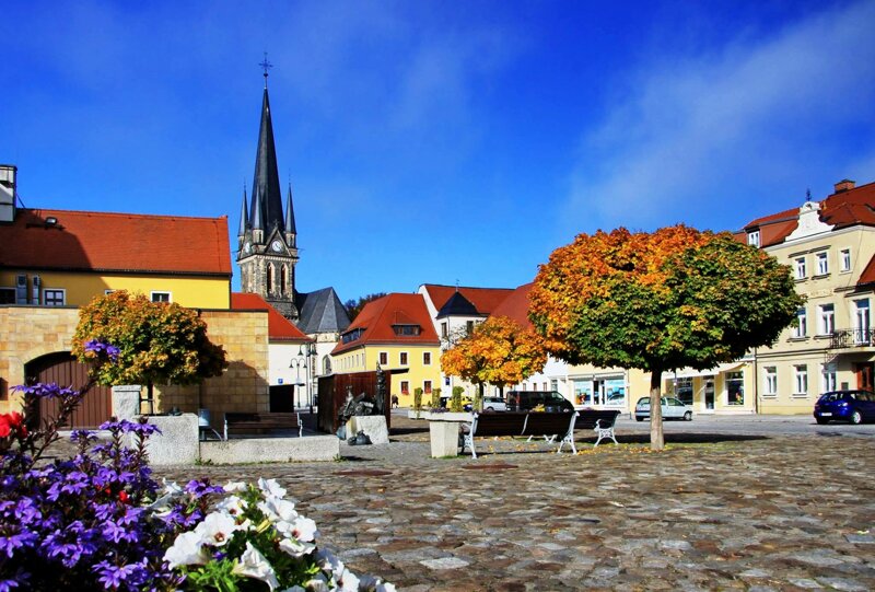 Neustadt Sachsen Marktplatz