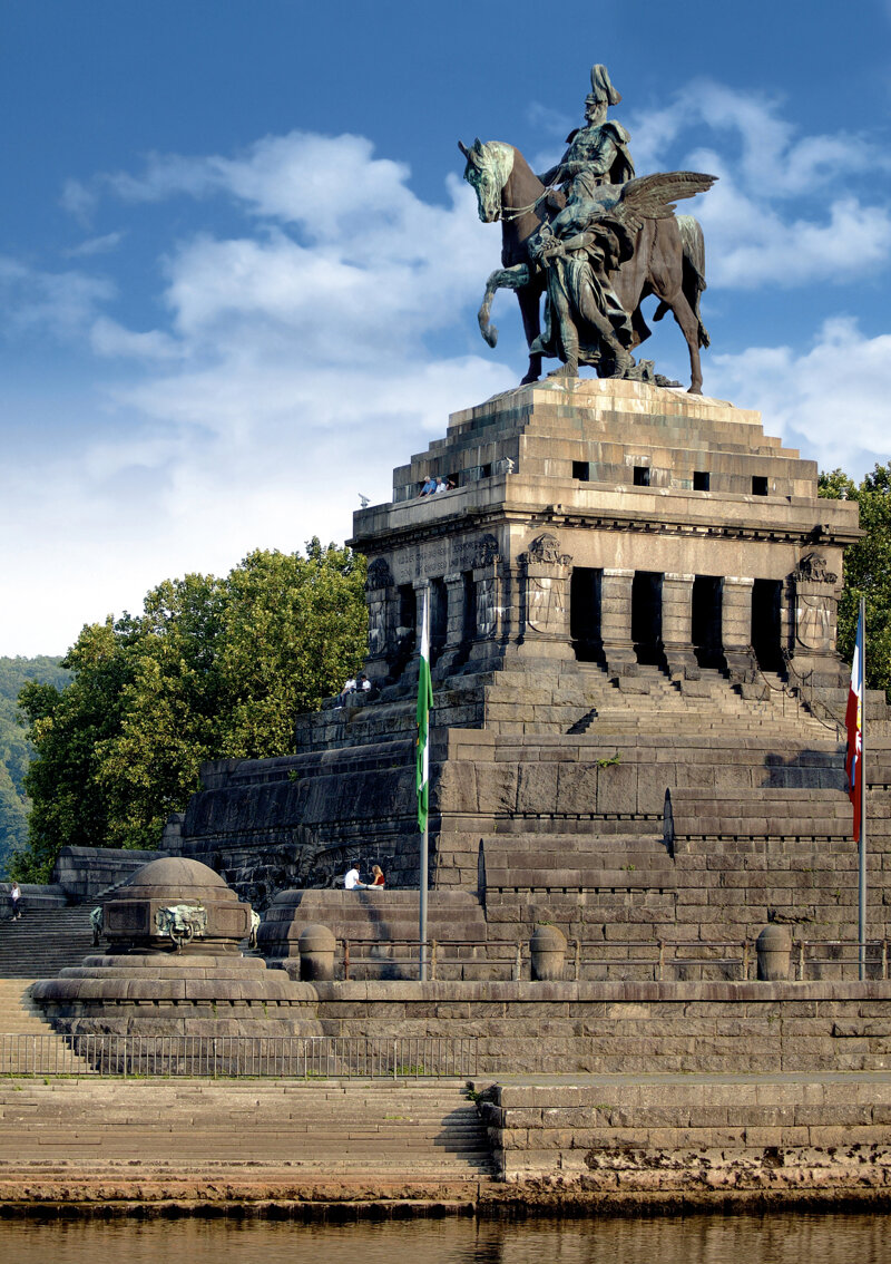 Reiterdenkmal am Deutschen Eck
