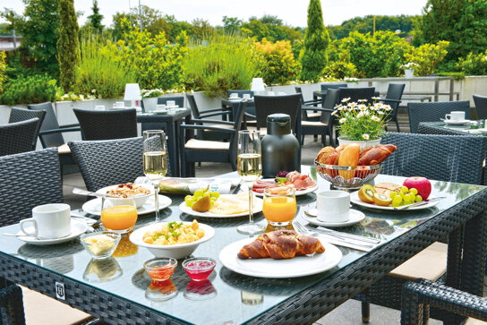 Terrasse des Parkhotel Oberhausen
