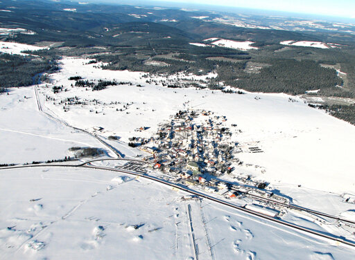 Bozi Dar im Winter (Erzgebirge -Tschechien)