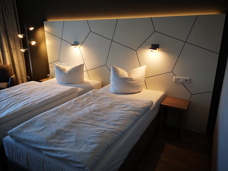 Doppelzimmer im Elfershausen NP Hotel Ullrich