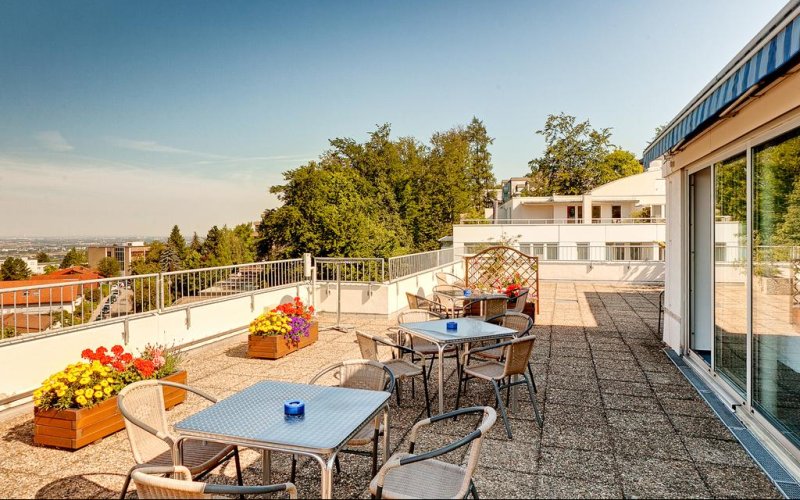 Heidelberg Hotel ISG Dachterasse